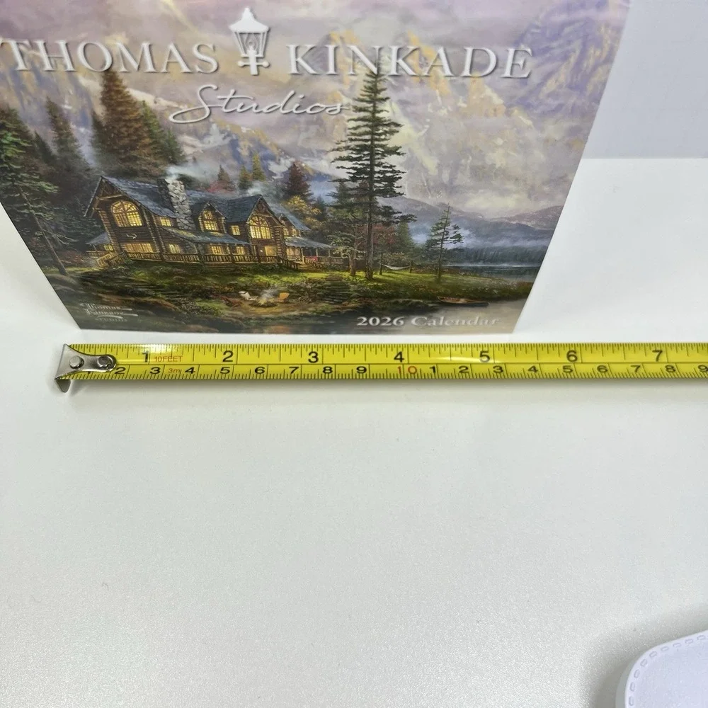 Thomas‎ Kinkade Studios 2026 Day-to-Day Calendar Desktop Scenery Daily